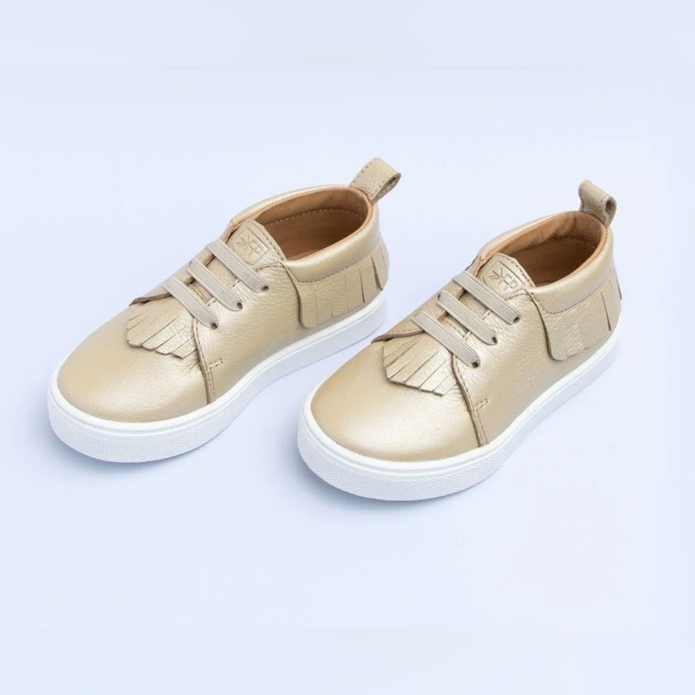 Freshly Picked Platinum Sneaker Moccs size 8